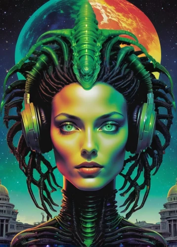 afrofuturism,medusa,psytrance,gorgon,medusa gorgon,entheogenic,deodato,vril,motherships,shpongle,binaural,sirian,promethea,lifeforms,psionic,alien warrior,seti,coils,cybernetic,cyberia,Unique,Paper Cuts,Paper Cuts 07