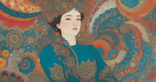 klimt,geiko,klimke,klimley,klimts,shikhmuradov,farrokhzad,kuniyoshi,utagawa,dunhuang,kimono fabric,kunisada,murakami,togawa,tatsuro,kazakhstani,ukiyoe,amano,mizuhara,yasunari,Illustration,Japanese style,Japanese Style 16