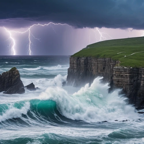sea storm,orkney island,storfer,stormy sea,nature's wrath,storm surge,stormier,portstewart,superstorm,inishowen,durness,force of nature,substorms,northern ireland,tempestuous,natural phenomenon,storm,orkney,ireland,lightning storm,Photography,General,Realistic