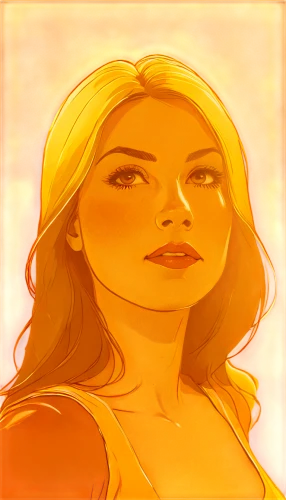 comic halftone woman,color halftone effect,comic halftone,rotoscoped,sunstone,halftone background,solar,orange,rotoscope,garrison,portrait background,citrine,marzia,yellow orange,retro frame,sun,buffyverse,orihime,yellow background,coreldraw,Illustration,Vector,Vector 19