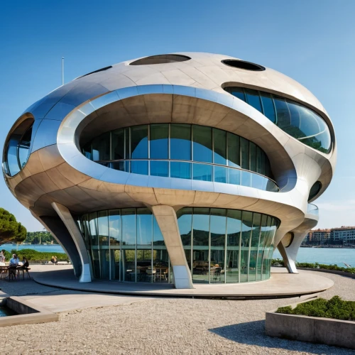 morphosis,futuristic art museum,futuristic architecture,mercedes-benz museum,guggenheim museum,futuroscope,blavatnik,safdie,modern architecture,gronkjaer,niemeyer,autostadt wolfsburg,mercedes museum,evagora,tilbian,escala,champalimaud,biomorphic,house of the sea,audencia,Photography,General,Realistic