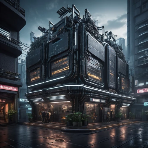 cybercity,arkham,kamurocho,cybertown,weyland,killzone,akihabara,hawken,arktika,crytek,coldharbour,cyberport,arcology,kaidan,shinjuku,eidos,ikebukuro,quantic,takadanobaba,crysis,Conceptual Art,Sci-Fi,Sci-Fi 09