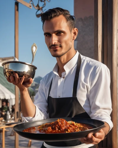 jemaa,mediterranean cuisine,turkish cuisine,waiter,restauranteur,catering service bern,tagine,restaurants online,italian food,foodservice,men chef,restaurateur,cucina,paella,napoletana,trattorias,headwaiter,trattoria,busboy,tagines,Photography,General,Realistic