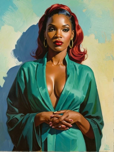 angelou,monifa,ibibio,winfrey,miseducation,coretta,jasinski,monique,oprah,mayhle,makonnen,azealia,brubaker,african american woman,modern pop art,ofili,oil on canvas,kelefa,barrino,whitmore,Conceptual Art,Fantasy,Fantasy 07