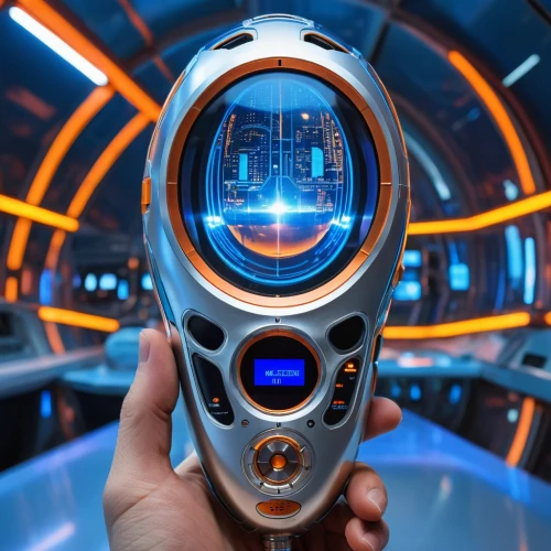 cyberscope,futuristic,detector,digital multimeter,tron,hand detector,cyberview,spaceship interior,handheld microphone,spacetec,holocron,virtual reality headset,radiophone,holodeck,cinema 4d,technosphere,macrovision,telefutura,gyroscope,body camera,Photography,General,Realistic
