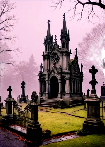 magnolia cemetery,haunted cathedral,cemetary,hollywood cemetery,graveyards,glasnevin,gothic church,cemetry,steeples,kirkyard,old graveyard,armagh,gothic style,clonard,cemetery,forest cemetery,neogothic,central cemetery,gothic,old cemetery,Illustration,Black and White,Black and White 03