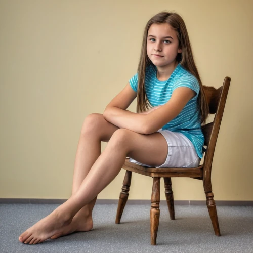 girl sitting,arthrogryposis,sitting on a chair,adrenoleukodystrophy,girl in a long,relaxed young girl,leukodystrophy,worried girl,young girl,apraxia,in seated position,children's photo shoot,portrait of a girl,photos of children,girl portrait,hypotonia,cross legged,cataplexy,child's frame,woman sitting,Photography,General,Realistic