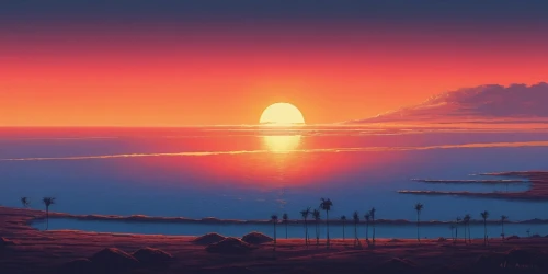 horizon,futuristic landscape,coast sunset,an island far away landscape,the horizon,dusk,dawn,horizons,4k wallpaper 1920x1080,sunset,dusk background,alien planet,earth rise,sunrise,fantasy landscape,extrasolar,sunset glow,homeworld,yamatai,island,Conceptual Art,Fantasy,Fantasy 32