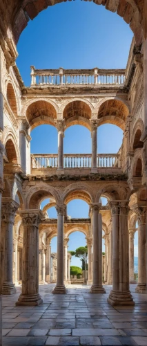 celsus library,noto,siracusa,colonnades,umayyad palace,lecce,colonnade,valetta,valletta,leptis,montpellier,marble palace,tarraco,porticoes,sicily,jerash,puglia,celsus,mdina,umayyad,Art,Classical Oil Painting,Classical Oil Painting 34