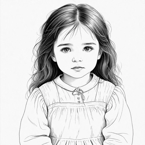 girl portrait,the little girl,little girl,young girl,girl drawing,cosette,coloring pages kids,portrait of a girl,kids illustration,coloring pages,little girl in pink dress,gretl,eponine,little girl in wind,coloring page,line art children,moppet,liesel,coloring picture,anoushka,Design Sketch,Design Sketch,Detailed Outline