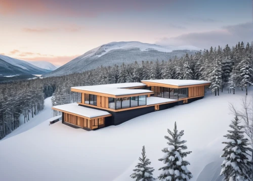 snohetta,snow house,winter house,house in the mountains,snowhotel,the cabin in the mountains,house in mountains,avalanche protection,timber house,mountain hut,mountain huts,cubic house,cube stilt houses,snow roof,chalet,prefab,cabins,snow shelter,cabane,alpine style,Illustration,Black and White,Black and White 10