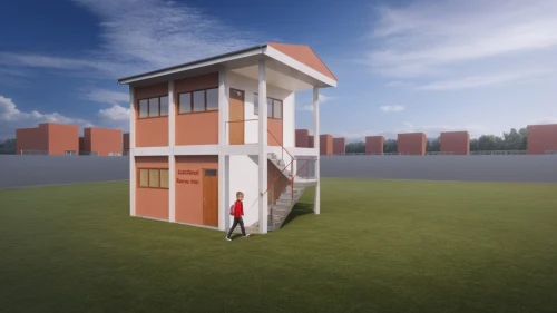 lifeguard tower,cube stilt houses,cubic house,outhouse,shipping container,3d rendering,miniature house,cube house,playhouses,lookout tower,guardhouse,dog house,chicken coop,3d render,sketchup,guardhouses,a chicken coop,syringe house,render,shelterbox,Photography,General,Realistic