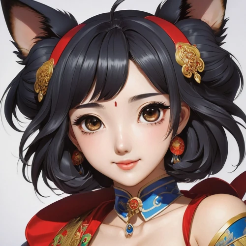 kitsune,eiko,longmei,miko,morgana,aihua,xuanwei,miqati,kita,baiyun,bdo,qianwen,xuanwumen,xuanxu,tomoe,yongmei,diaochan,nitaya,zhiyuan,yuexiu,Illustration,Japanese style,Japanese Style 05