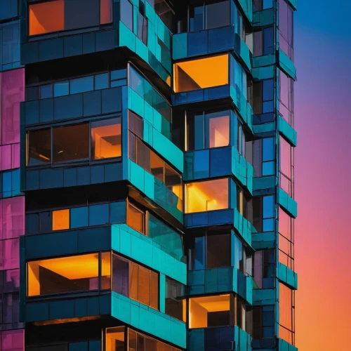 colorful facade,apartment block,condos,escala,multistorey,tetris,apartment blocks,apartment building,high rise building,balconies,apartments,sky apartment,residential tower,high-rise building,block of flats,skyscraper,high rises,colorful glass,tower block,urban towers,Art,Classical Oil Painting,Classical Oil Painting 16