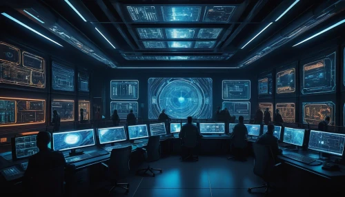 computer room,control center,cyberscene,the server room,cyberscope,supercomputer,supercomputers,control desk,research station,cybersquatters,arktika,monitor wall,cyberia,cybernet,spaceship interior,cyberview,cybertrader,oscorp,cyberport,troshev,Illustration,American Style,American Style 02