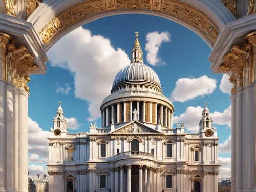 st pauls,st paul's outside the walls,city of london,borromini,beautiful buildings,archly,pancuronium,st paul,archbishopric,hawksmoor,saint isaac's cathedral,london buildings,cathedrals,3d rendering,saint paul,sacré-cœur basilica,st peter's basilica,neoclassical,capitols,saint peter's basilica,Unique,3D,3D Character