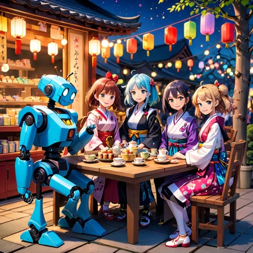 haruhi suzumiya sos brigade,tea party,izakaya,ohana,doll's festival,mid-autumn festival,cybercafes,japanese restaurant,spring festival,idols,teatime,tanabata,knight festival,drinking party,idolmaster,suzumiya,teahouse,robocup,winter festival,arohana,Anime,Anime,Cartoon