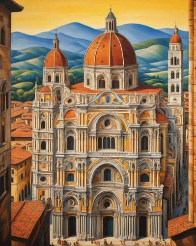 florence cathedral,florenz,brunelleschi,italian painter,facade painting,florencia,duomo,duomo square,monastery of santa maria delle grazie,florentia,florence,church painting,baptistery,mexican painter,wall painting,firenze,florance,meticulous painting,florentine,bussaco,Art,Artistic Painting,Artistic Painting 39