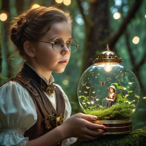 crystal ball-photography,mystical portrait of a girl,little girl fairy,imaginarium,fairy tale,fantasy picture,crystal ball,magicienne,fairy tale character,a fairy tale,faery,magical,liesel,lensball,fantasy portrait,serafina,the little girl,heatherley,girl in the garden,faerie,Photography,General,Realistic