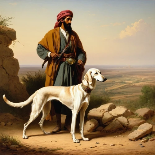 indian dog,bedouin,rajasthani,sardari,shaheedi,pashtu,saluki,berbers,pakhtuns,afghan hound,berber,pakhtun,pashtun,sindhis,shepherd,khaldiyah,pashtunistan,ghaznavids,ghaffur,the good shepherd,Art,Classical Oil Painting,Classical Oil Painting 31