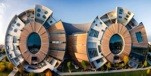 blavatnik,morphosis,masdar,stereographic,futuroscope,skolkovo,futuristic architecture,solar cell base,kaust,biotechnology research institute,interlace,3d rendering,kaist,embl,technopark,arcology,ordos,biospheres,building honeycomb,zorlu,Photography,General,Realistic