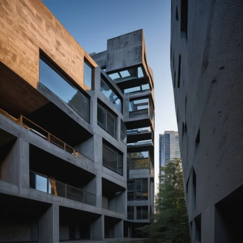 habitat 67,seidler,lasdun,hejduk,corbu,cantilevers,chipperfield,cantilevered,robarts,eisenman,kimmelman,libeskind,rigshospitalet,kirrarchitecture,modern architecture,schulich,exposed concrete,breuer,bohlin,langara,Illustration,Black and White,Black and White 27