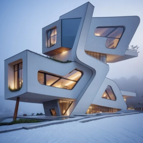 cubic house,cube stilt houses,cube house,futuristic architecture,morphosis,modern architecture,bjarke,snowhotel,crooked house,snohetta,frame house,dunes house,snow roof,snow house,arhitecture,futuristic art museum,cantilevers,modern house,safdie,gronkjaer,Photography,General,Realistic