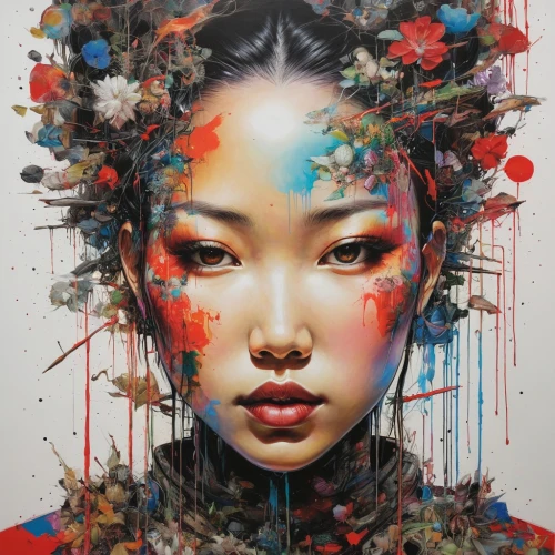 geisha girl,geisha,rankin,chevrier,pacitti,jianxing,asian vision,jianying,kommuna,wenhao,japanese art,youliang,han thom,janome chow,hoshihananomia,coomber,asian woman,viveros,rone,imaginasian,Conceptual Art,Graffiti Art,Graffiti Art 05