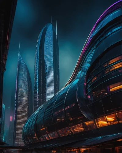 futuristic architecture,futuristic landscape,arcology,cybercity,coruscant,dubai marina,dubay,dubia,guangzhou,doha,cyberport,dubai,futuristic art museum,futuristic,baku,megacorporations,megacorporation,sci - fi,scifi,mubadala,Illustration,Retro,Retro 20