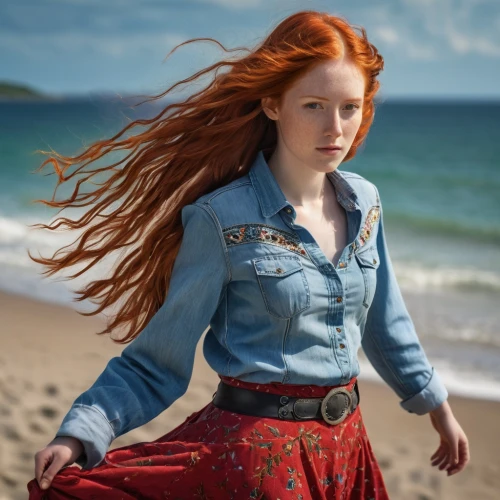 scotswoman,ruadh,cerys,girl on the dune,eilidh,kvothe,redheads,fionnuala,little girl in wind,celtic queen,morwenna,windswept,rousse,scottish,irisa,redhair,celtic woman,riverdance,nuala,ailsa,Illustration,Japanese style,Japanese Style 05