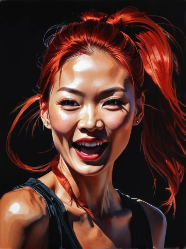 aphex,asian woman,world digital painting,digital painting,akuma,bloodrayne,janet,riki,digital art,lina,joy,kreuk,japanese woman,portrait background,photo painting,solar,zhu,nguyen,twitch icon,siripreechapong,Conceptual Art,Oil color,Oil Color 08