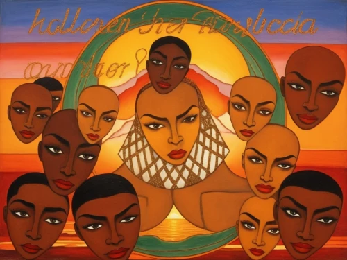 orishas,cd cover,abyssinia,abyssinica,isley,abyssinians,ibibio,arkestra,fillmore,makeba,afrocentrism,umoja,sarafina,aeolians,womanism,ephrem,diasporic,sankofa,miseducation,colorism,Illustration,Realistic Fantasy,Realistic Fantasy 21