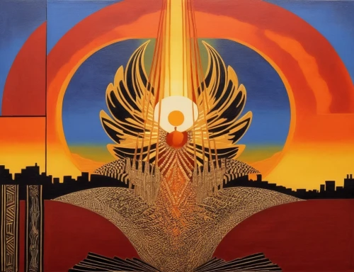 phoenix,pyromania,oriflamme,sauron,3-fold sun,pillar of fire,uniphoenix,firebird,torchbearer,phoenix rooster,olympic flame,burning torch,flaming torch,angeles,pentecostalist,goldsun,sundancer,unicron,fenix,flame of fire,Illustration,Realistic Fantasy,Realistic Fantasy 21