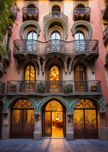 casa fuster hotel,hotel w barcelona,brownstone,barcelona,gaudi,brownstones,the palau de la música catalana,barcellona,portofino,llotja,riad,montecarlo,camondo,milanesi,barcelone,sevillian,palazzo,monaco,bcn,driehaus,Illustration,Retro,Retro 11