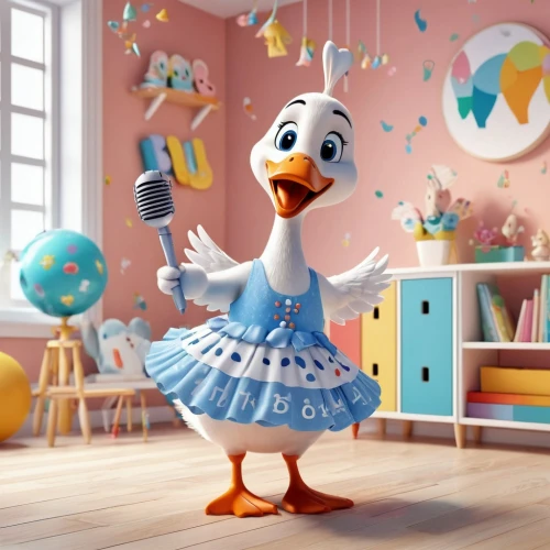 jodocus,donald duck,duck bird,rockerduck,diduck,duckburg,donald,renderman,olof,hyuck,innoventions,dolan,mcduck,imageworks,female duck,olaf,mable,cute cartoon character,ducktales,duck,Unique,3D,3D Character