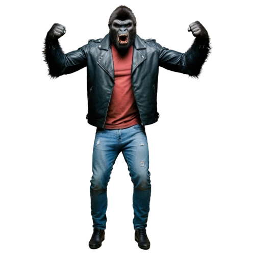 gorilla,3d man,ape,apeman,gorilla soldier,silverback,png transparent,wolfman,derivable,grodd,shabani,3d render,mutanda,simian,enmascarado,3d rendered,chimpanzee,3d model,sfm,dubius,Illustration,Japanese style,Japanese Style 08