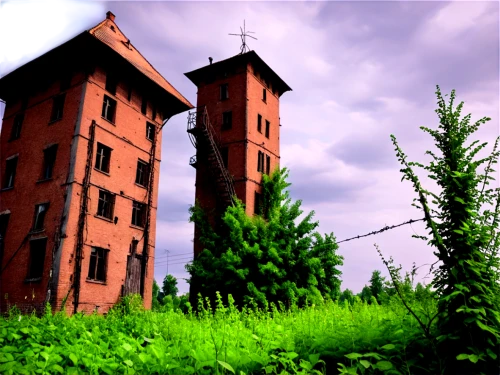 industrial ruin,orphanage,san galgano,abandoned place,lostplace,3d render,sanatorium,lost place,monastery,church towers,ruine,fabrik,rattay,sanitorium,abandoned places,medieval castle,peter-pavel's fortress,3d rendering,motherhouse,old factory,Illustration,Vector,Vector 06