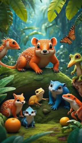 frog gathering,madagascans,geckos,amphibians,frog background,froggies,tree frogs,disneynature,poison dart frog,frogs,tropical animals,madagascar,madagascan,naranjeros,vertebrates,salamanders,multituberculates,kawaii frogs,raorchestes,biodiversity,Photography,General,Cinematic