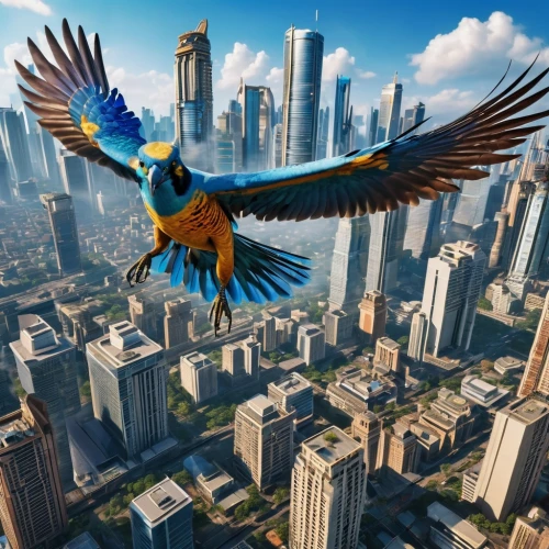 macaws blue gold,macaws of south america,blue and gold macaw,macaws,blue macaw,blue macaws,bird perspective,city pigeon,dubia,united arab emirates,blue and yellow macaw,hyacinth macaw,macaw,megapolis,heliborne,microraptor,beautiful macaw,bird's eye view,dubay,birds of chicago,Photography,General,Realistic