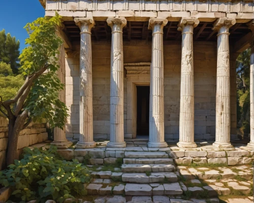 greek temple,temple of diana,roman temple,peristyle,artemis temple,kerameikos,palace of knossos,ethnikos,knossos,patara,tempio,segesta,panagora,gennadius,erechtheus,celsus library,chersonesos,minoan,nymphaeum,poseidons temple,Conceptual Art,Daily,Daily 02