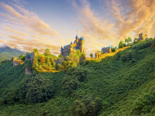 fairytale castle,fairy tale castle,fairy tale castle sigmaringen,sleeping beauty castle,hohenzollern castle,cochem castle,neuschwanstein castle,transylvania,rivendell,fairytale forest,disney castle,gold castle,fairytale,hohenzollern,a fairy tale,fairy tale,cinderella's castle,rhineland palatinate,hogwarts,neuschwanstein