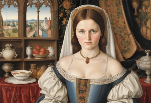 gioconda,portrait of a woman,portrait of a girl,gothic portrait,perugino,pinturicchio,noblewoman,woman holding pie,woman with ice-cream,principessa,woman drinking coffee,young woman,bellini,woman holding a smartphone,perugini,miniaturist,victorian lady,mezzosoprano,memling,monalisa,Digital Art,Classicism