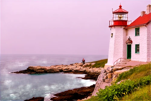 lighthouses,petit minou lighthouse,red lighthouse,point lighthouse torch,crisp point lighthouse,light house,pemaquid,lighthouse,light station,lightkeeper,electric lighthouse,battery point lighthouse,cape elizabeth,portland head light,nubble,phare,ouessant,manomet,quiberon,louisbourg,Illustration,Japanese style,Japanese Style 19