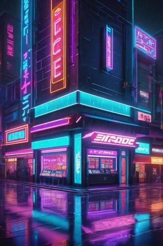 retro diner,neon coffee,neon drinks,neon arrows,80's design,neon cocktails,neon sign,neons,neon lights,neon,retro styled,neon light,neon ghosts,diner,cinema strip,cyberpunk,cinema 4d,synth,aesthetic,polara,Unique,3D,Isometric
