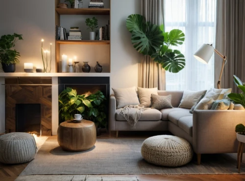 scandinavian style,livingroom,house plants,living room,apartment lounge,danish furniture,modern decor,furnishing,houseplants,home corner,home interior,sitting room,houseplant,decors,interior decoration,contemporary decor,interior decor,interior design,coziness,homeware,Photography,General,Natural