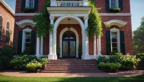 italianate,henry g marquand house,dillington house,monticello,haddonfield,marylhurst,victorian house,villa,old victorian,natchez,montevallo,house entrance,reynolda,brenau,victorian,front porch,two story house,palladian,garden elevation,depauw,Illustration,Paper based,Paper Based 02