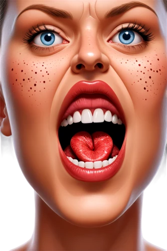 derivable,rosacea,bruxism,anboto,facial,cosmetic,beauty face skin,facelift,vampire woman,dermatologist,woman face,membranacea,rendering,photorealistic,woman's face,hygienist,labios,scary woman,mouth,mouths,Illustration,Abstract Fantasy,Abstract Fantasy 23