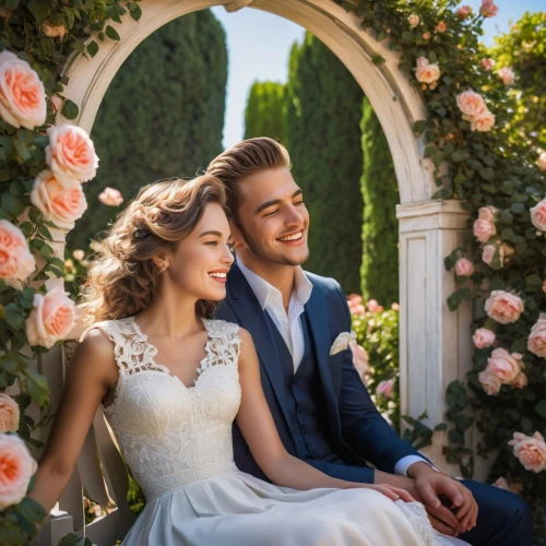 rose garden bad kissingen,bridewealth,elopement,wedding photography,wedding photo,matrimonio,wedding frame,rose arch,hochzeit,wedding couple,beautiful couple,wedding dresses,eloped,tutera,wedding photographer,bodas,romantic portrait,pre-wedding photo shoot,maxon,bahai,Conceptual Art,Fantasy,Fantasy 04