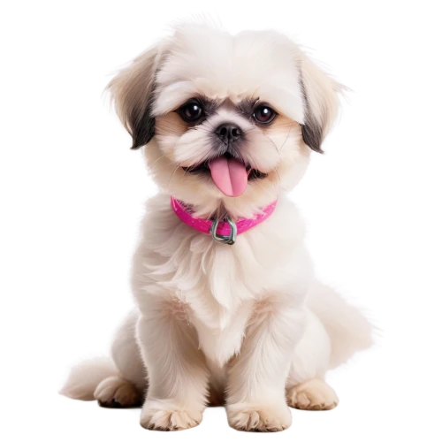 shih tzu,pekinese,shih poo,huichon,cute puppy,bascomb,shih,havanese,brachycephalic,dog pure-breed,barkdoll,cheerful dog,dog breed,pink background,yorkshire terrier,female dog,cavalier king charles spaniel,portrait background,biewer yorkshire terrier,pink bow,Illustration,Abstract Fantasy,Abstract Fantasy 03