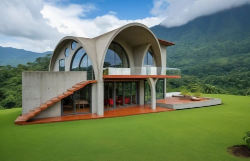 forest chapel,island church,christ chapel,pilgrimage chapel,santuario,earthship,toraja,rutaganda,house of prayer,costa rica,clerestory,modern architecture,crematorium,chapel,frame house,crematoria,beautiful home,jayuya,costarricense,viriya,Photography,General,Realistic